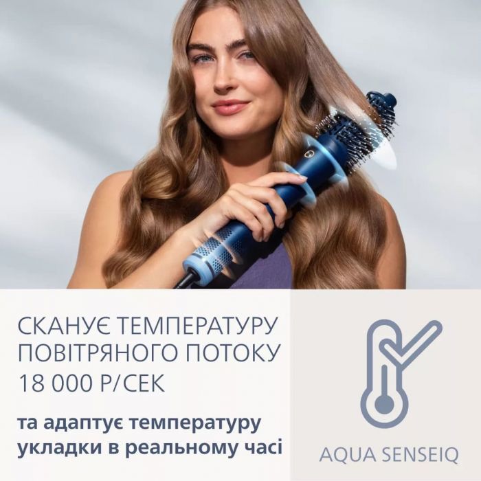 Стайлер Philips Aqua SenseIQ Series 9001, 1200Вт, темп.режимов-3, 170-210С, автомат. Підлашт., кераміка, бірюзовий