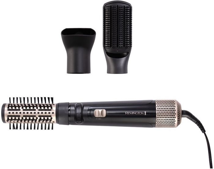 Фен-щітка Remington Blow Dry & Style Caring, 1000Вт, 2 режими, іонізація, хол. обдув, кераміка, чорний