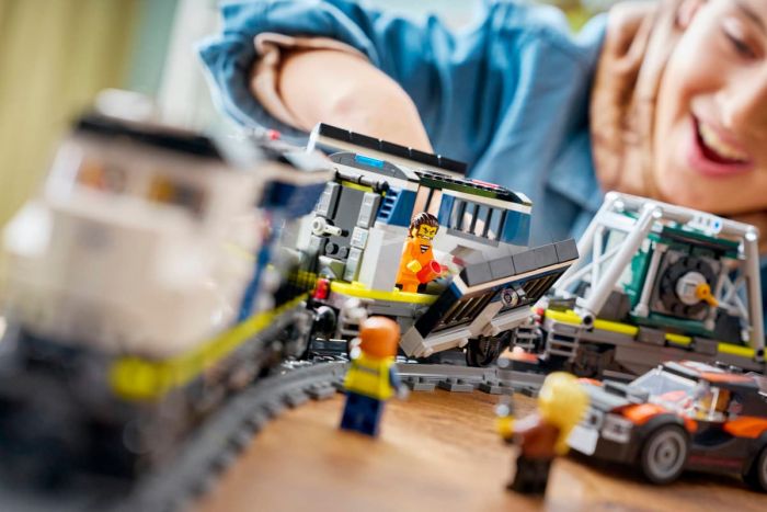 Конструктор LEGO City Пограбування поліцейського поїзда