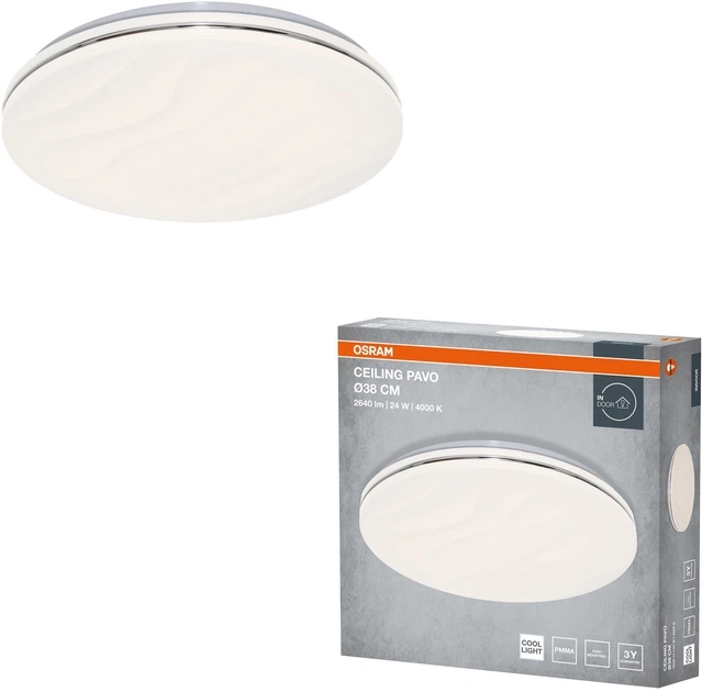 Світильник накладний OSRAM CEILING PAVO 380мм Round 24Вт 4000K