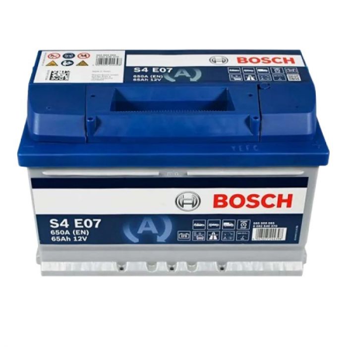 Акумулятор Bosch S4 12В 65Аг 650А R+ (0 092 S4E 070)