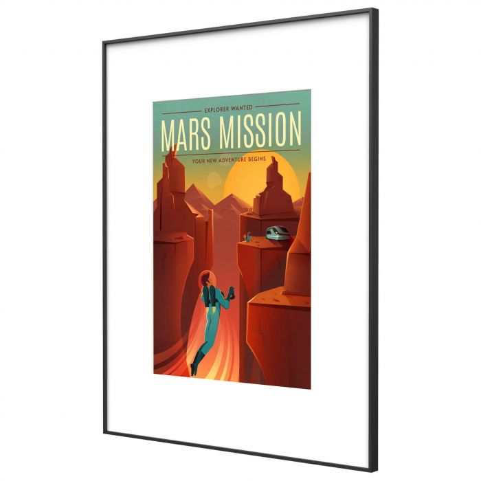 Цифровий постер InkPoster Tela 28.5", Wifi/BT, чорний