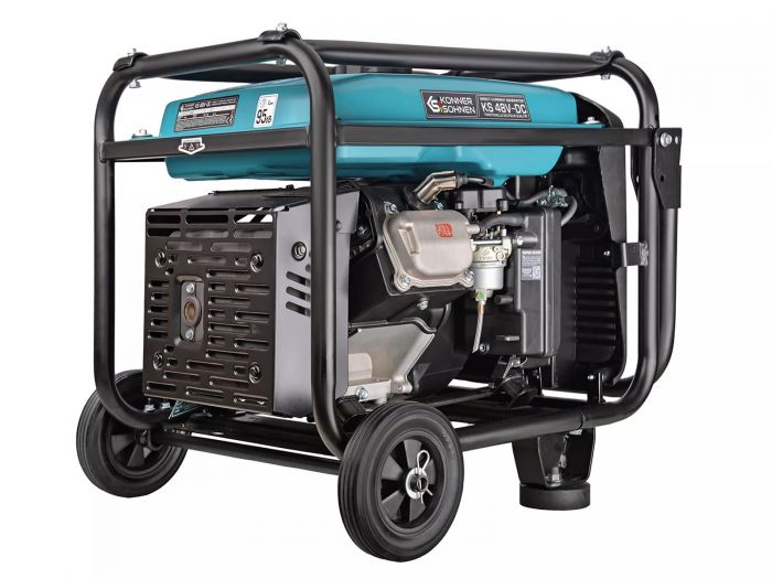 Генератор постійного струму бензиновий Konner&Sohnen KS 48V-DC, 48-54B, 70А, електростартер, 36.5кг