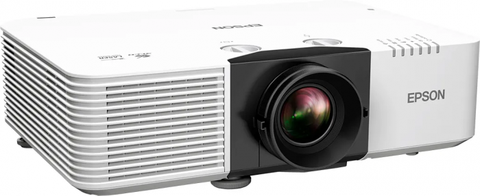 Проєктор Epson EB-L690U WUXGA, 6500 lm, LASER, 1.35-2.2, WiFi, білий