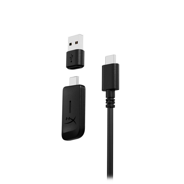 Гарнітура ігрова HyperX Cloud III S, WL/USB-A/USB-C, чорно-червоний