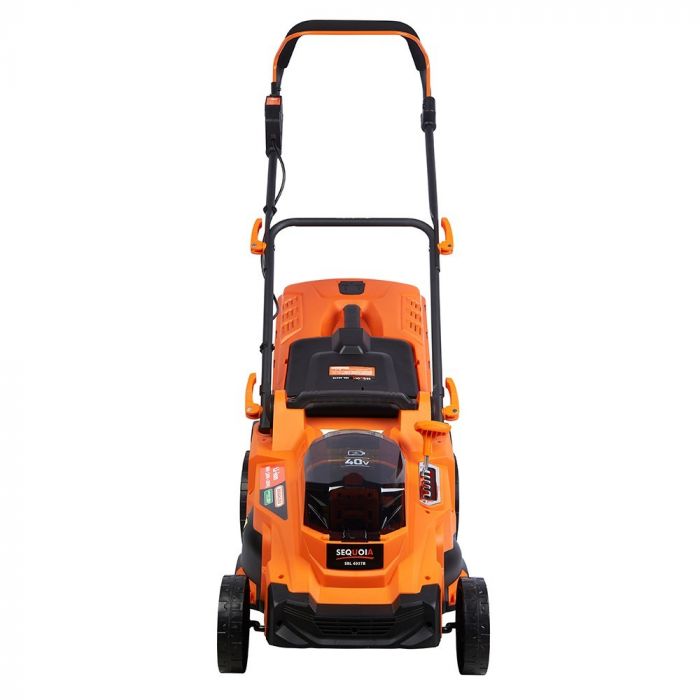 Газонокосарка акумуляторна SEQUOIA SBL4037B-E2W 40В(20В+20В) 37см 35л 25-75мм 11.65кг без АКБ та ЗП