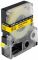 Картридж зі стрічкою Epson LK3YBW принтерів LW-300/LW-400/LW-400VP/LW-600P/LW-700/LW-Z710/LW-900P/LW-1000P/LW-Z5000BE Strng adh Blk/Yell 9mm/9m