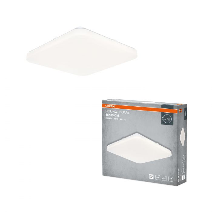 Світильник накладний OSRAM CEILING SQUARE 36Вт 4000K 2880Лм