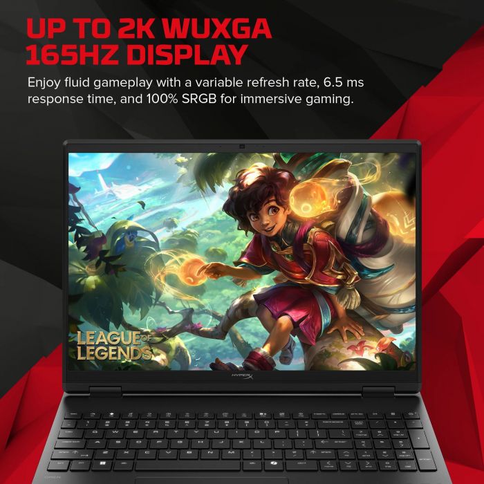 Ноутбук HP HyperX OMEN 15-gb0061ua 15.3" WUXGA IPS AG, AMD R5-240, 16GB, F512GB, NVD5060-8, DOS, чорний