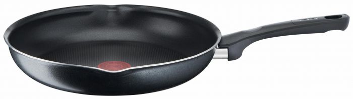 Сковорода з кришкою Tefal Day by Day, 20см, з кришкою, алюміній, бакеліт, скло, чорний
