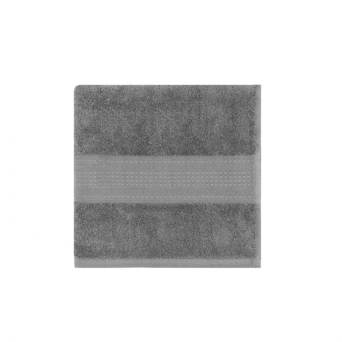 Рушник махровий Ardesto SuperSoft 50х90см, 100% бавовна, сірий