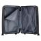 Набір валіз 2E, M7979, поліпропілен, (L+M+S), блискавка anti theft, 4 колеса, кодовий замок, чорний