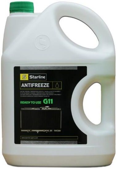Антифриз Starline Ready to Use G-11  зелений -40°C 4л (ANTIFREEZE GREEN 4)