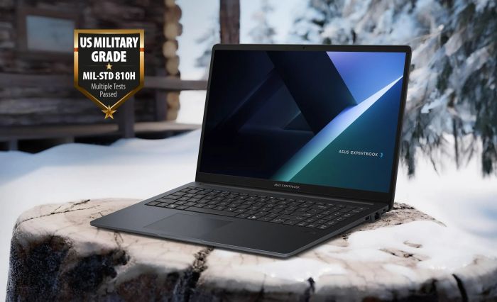 Ноутбук ASUS Expertbook B1 B1503CVA-S79094 15.6" FHD, Intel 5 120U, 16GB, F512GB, UMA, noOS, Сірий