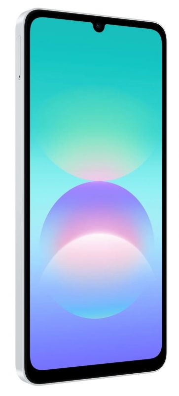 Смартфон Samsung Galaxy A08 (A085) 6.7" 4/128ГБ, 2SIM, 6000мА•год, сріблястий