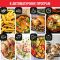 Мультипіч Tefal EasyFry&Grill Precision, 1550Вт, чаша-4.2л, сенсорне керув., 8 програм, гриль, пластик, чорний