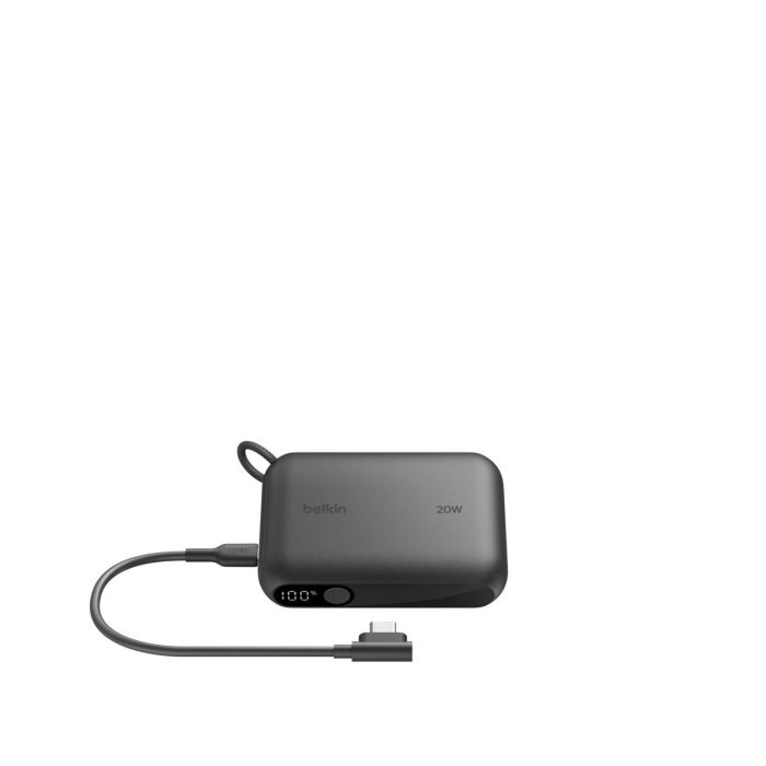 Чохол Belkin із акумулятором 10000мА·год для Nintendo Switch 2, Charcoal