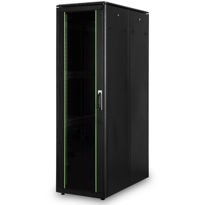Шафа DIGITUS 19", 42U, Network Unique, 600x1200 мм, 800кг максимально, чорна