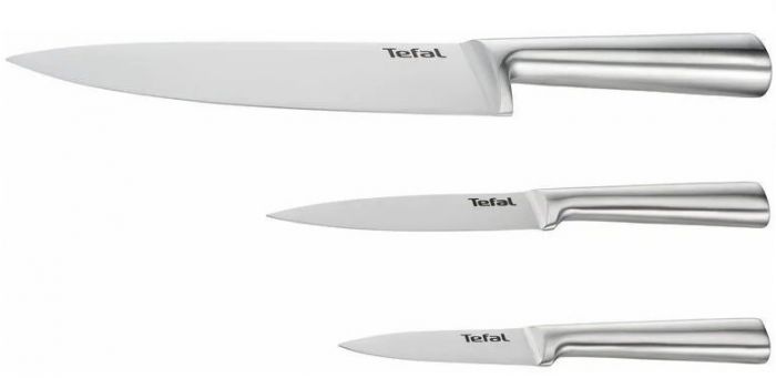 Набір ножів Tefal Expertise, 3шт, нержавіюча сталь