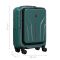 Валіза Wenger Amplix Hardside Carry-On, мала, з відсіком для н/б 16", полікарбонат, TSA, 4 колеса, розширення, USB, зелений