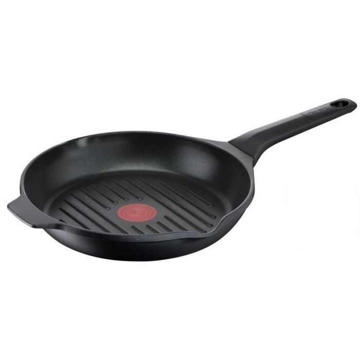 Сковорода гриль Tefal DELICIO, 26см, алюміній, бакеліт, чорний