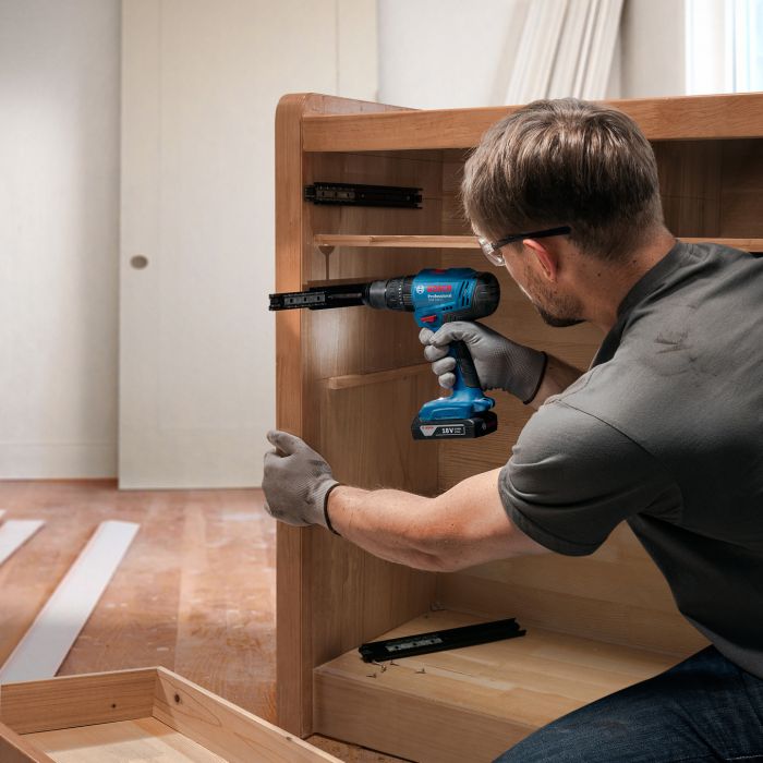 Шурупокрут-дриль ударний акумуляторний Bosch Professional GSB 183-LI 18В 2х2А·год 21-56Нм 374-1815об/хв кейс 1.2кг