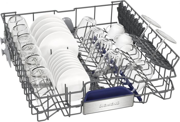 Посудомийна машина Siemens, 13компл., B, 60см, дисплей, чорна нержавіюча сталь