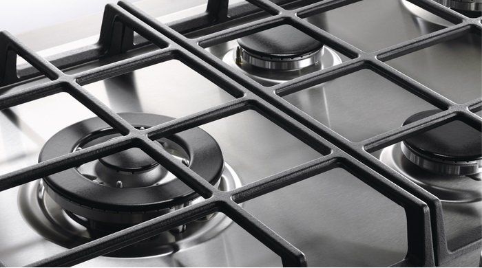 Варильна поверхня Electrolux газова Rococo, 60см, чавун, шампань
