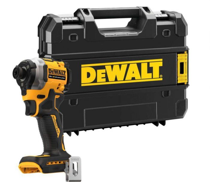 Шурупокрут ударний акумуляторний DeWalt XR Li-Ion 18В 206Нм 3250об/хв 3800уд/хв кейс TSTAK, 0.9кг без АКБ та ЗП