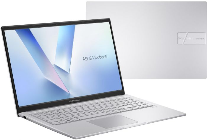 Ноутбук ASUS Vivobook 15 X1504MA-BQ138 15.6" FHD IPS, Intel 3 304, 8GB, F512GB, UMA, noOS, Сріблястий