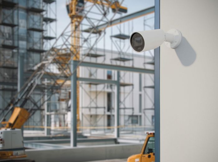 IP-камера дротова Ajax BulletCam HLVF 8 MP White, 2.8–12 мм, PoE, True WDR, IP67, ІЧ 60 м, LED 40 м, аудіо, кут огляду 31° до 111°, вулична, біла, 126279.217.WH1