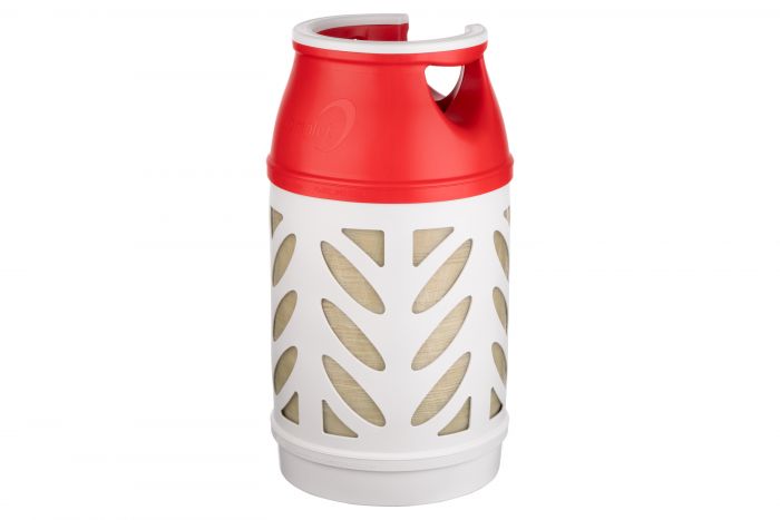Балон газовий композитний Hexagon Ragasco HR24.5L, 24.5л, пропан/бутан 10кг/12кг, 30бар, вентиль Shell (український стандарт), 5.4кг