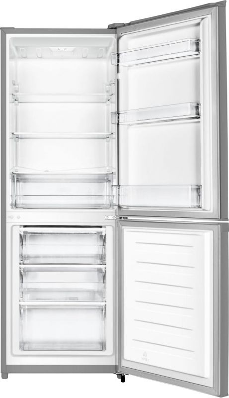 Холодильник з нижн. мороз. камерою Gorenje, 161х55х56см, 2 двері, 160(79)л, А++, механіч.  упр. , Зона св-ті, сірий