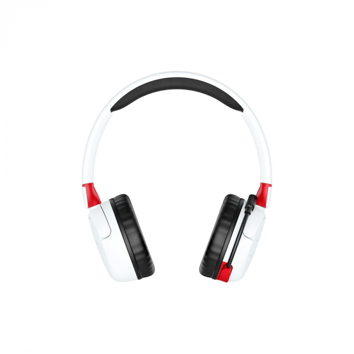 Гарнітура ігрова HyperX Cloud Mini, mini-jack/BT, 1.2м, білий-червоний
