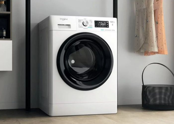 Прально-сушильна машина Whirlpool фронтальна, 9(7)кг, 1600, A, 60см, дисплей, пара, інвертор, білий