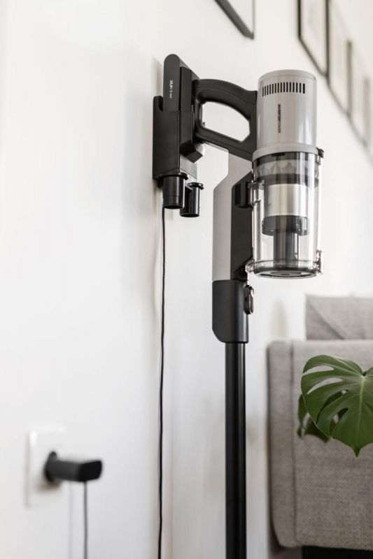 Пилосос Gorenje бездротовий, 60Вт, конт пил -0.6л, автон. робота до 50хв, HEPA, 2 в 1, підсвічування, індикатор, щітка- електротурбо, сірий