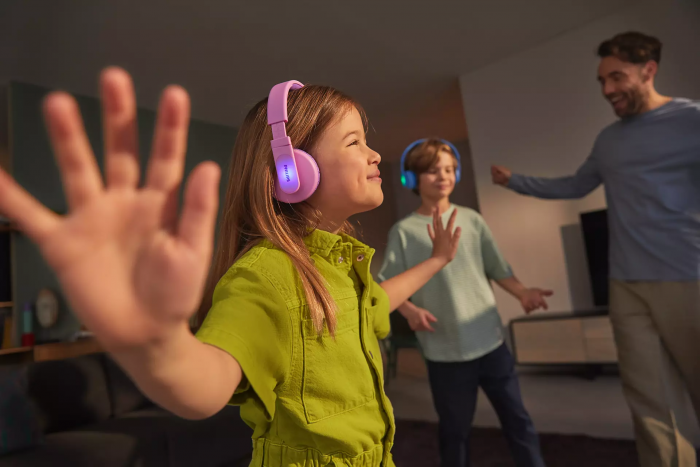 Навушники On-ear Philips TAK4206 BT 5.0, SBC, RGB, Mic, Wireless, Рожевий