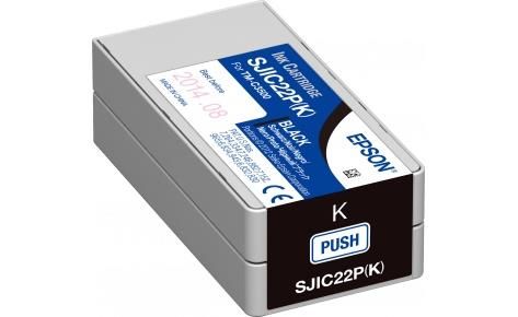 Картридж струменевий Epson SJIC22P TM-C3500 Black