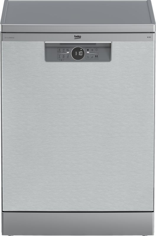 Посудомийна машина Beko, 15компл., D, 60см, дисплей, 3й кошик,  нерж