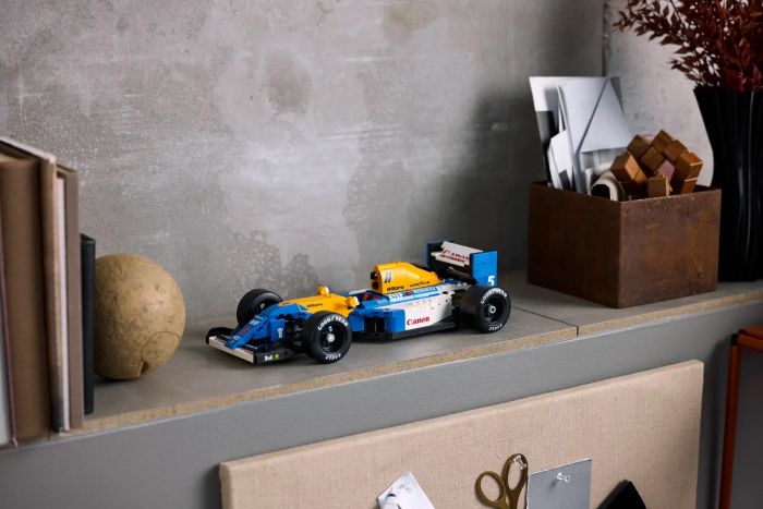Конструктор LEGO Icons Williams Racing FW14B і Найджел Менселл