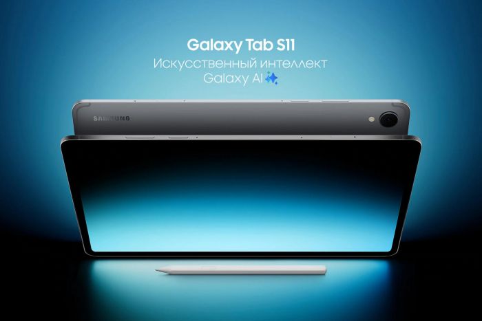 Планшет Samsung Galaxy Tab S11 (X730) 11" 12ГБ, 256ГБ, 8400мА•год, Android, сірий