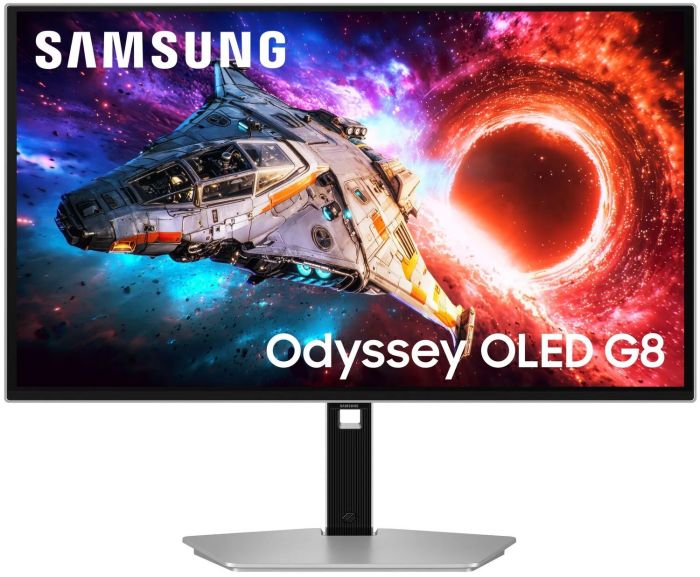 Монітор Samsung 27" Odyssey Gaming G80SH 2xHDMI, DP, USB, USB-C, MM, OLED, 3840x2160, 240Hz, 1ms