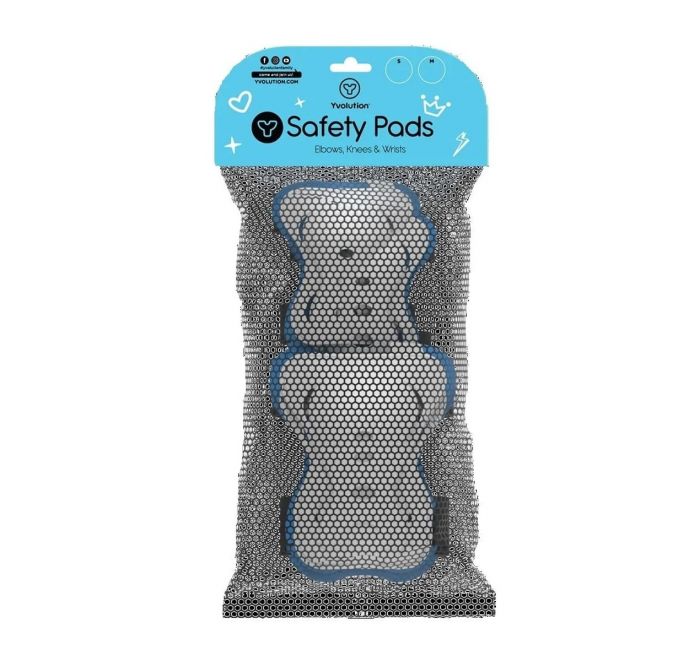 Комплект захисту Yvolution, розмір S, блакитний