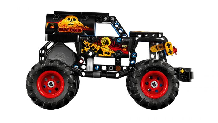 Конструктор LEGO Technic  Monster Jam™ Grave Digger™ Вогонь і лід