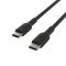 Кабель Belkin USB-C > USB-C заряджання/синхронізації 60Вт PD, 1м, PVC, чорний