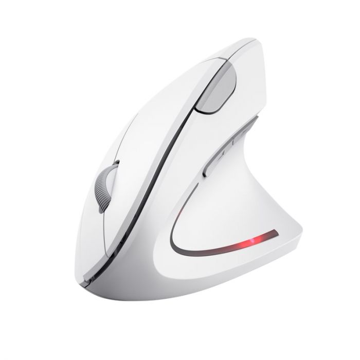 Миша Trust Verto Ergonomic, WL, білий