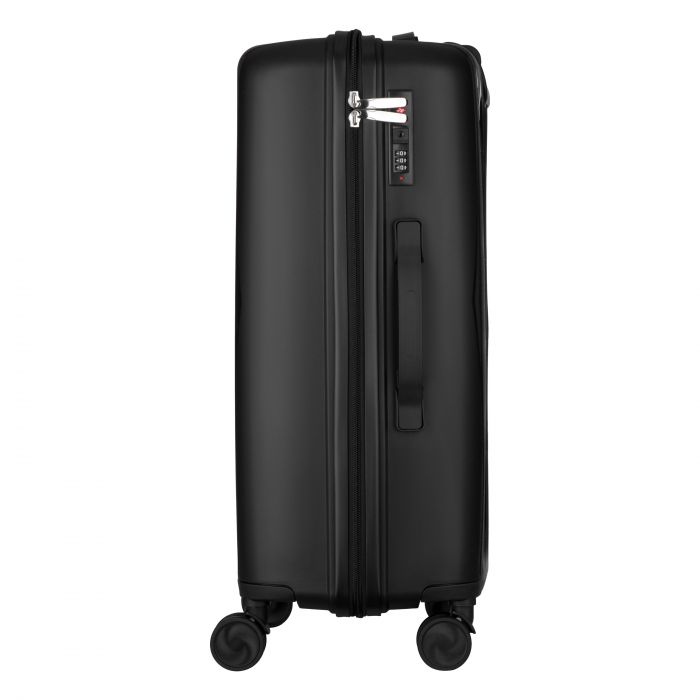 Набір валіз 2E, M7979, поліпропілен, (L+M+S), блискавка anti theft, 4 колеса, кодовий замок, чорний