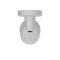 IP-камера дротова Ajax BulletCam HLVF 8 MP White, 2.8–12 мм, PoE, True WDR, IP67, ІЧ 60 м, LED 40 м, аудіо, кут огляду 31° до 111°, вулична, біла, 126279.217.WH1