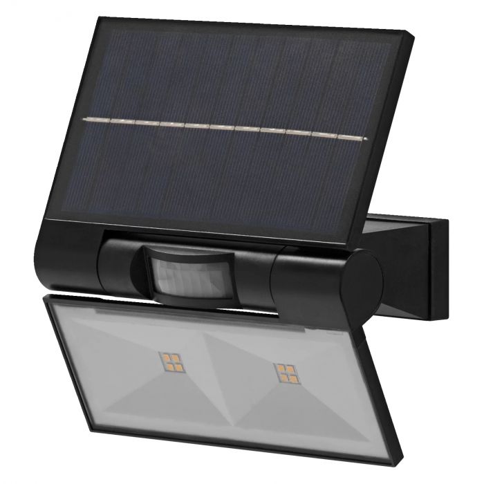 Світильник автономний LEDVANCE ENDURA STYLE SOLAR DOUBLE 2Вт 3000К 380Лм IP44 чорний