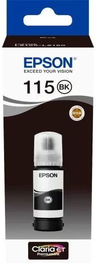 Контейнер з чорнилом Epson 115 EcoTank L8160/L8180 black pigm